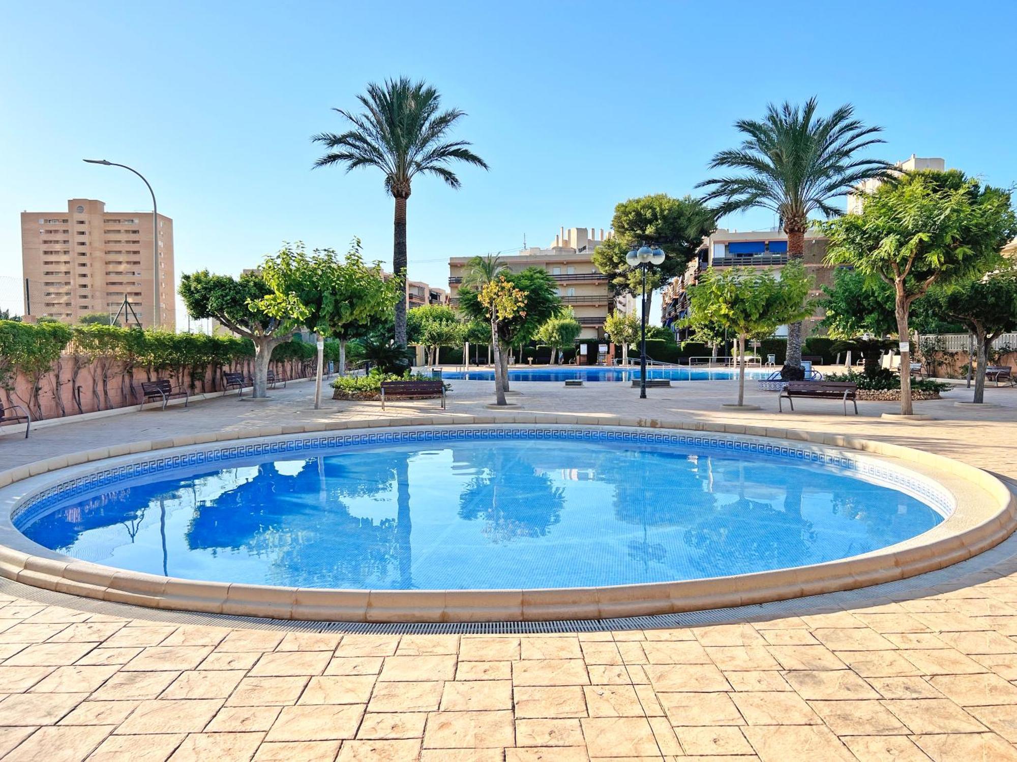 Coqueto Con Piscina, Nuevo A 50M Del Mar, Parking Gratis Lägenhet El Campello Exteriör bild